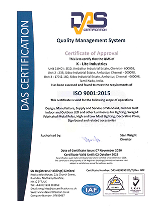 ISO Certificate - 2020-2023