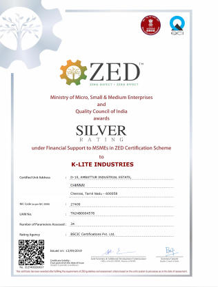 ZED Certificate 2019