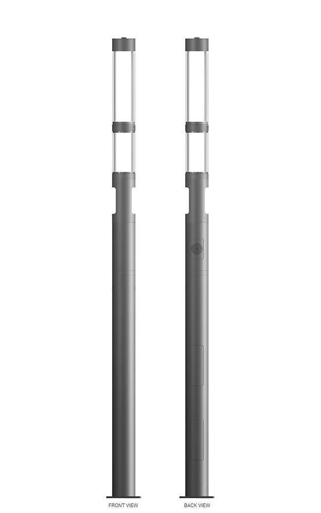 Lucy - Smart Lighting Pole with NEMA Socket