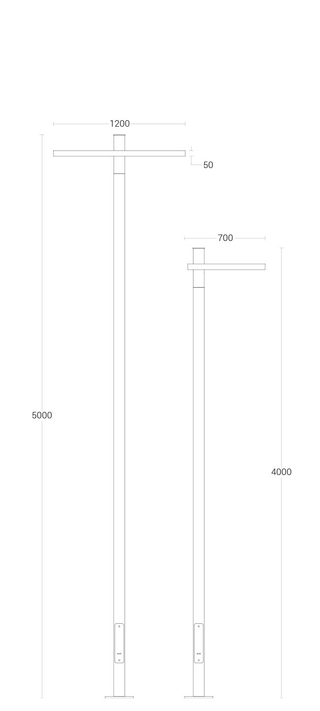 Iota - dimensional drawing
