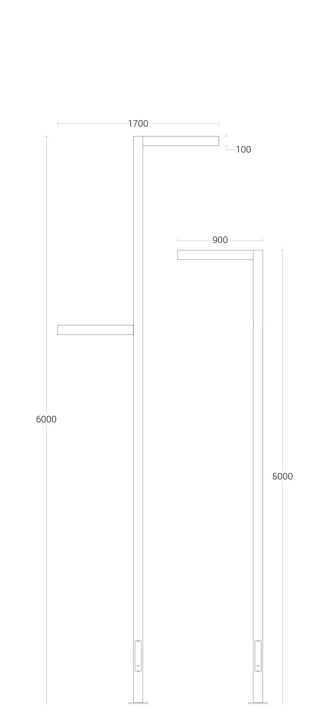 Beta - dimensional drawing