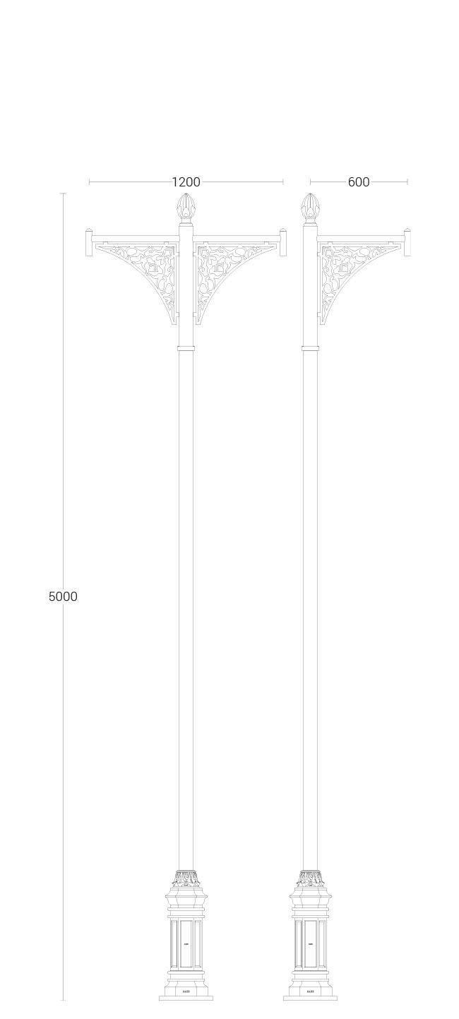 Jaswin Causeway Midi - dimensional drawing