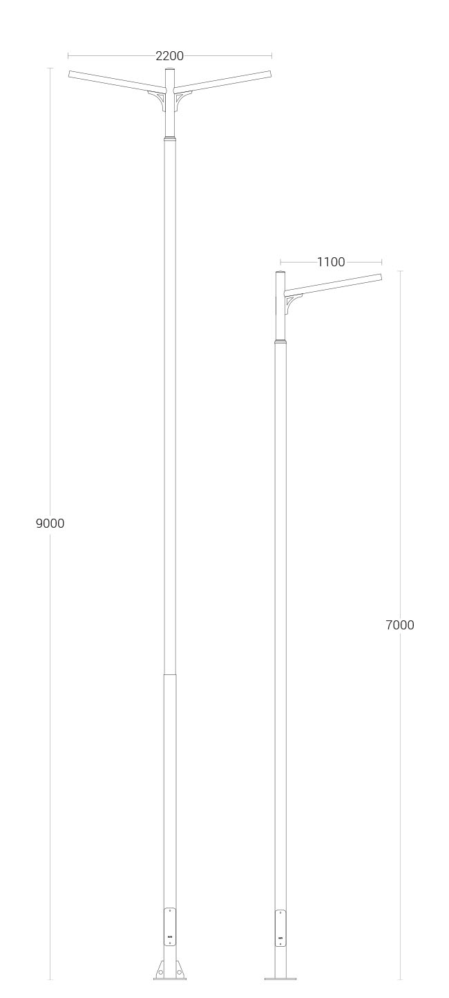 Premium - dimensional drawing