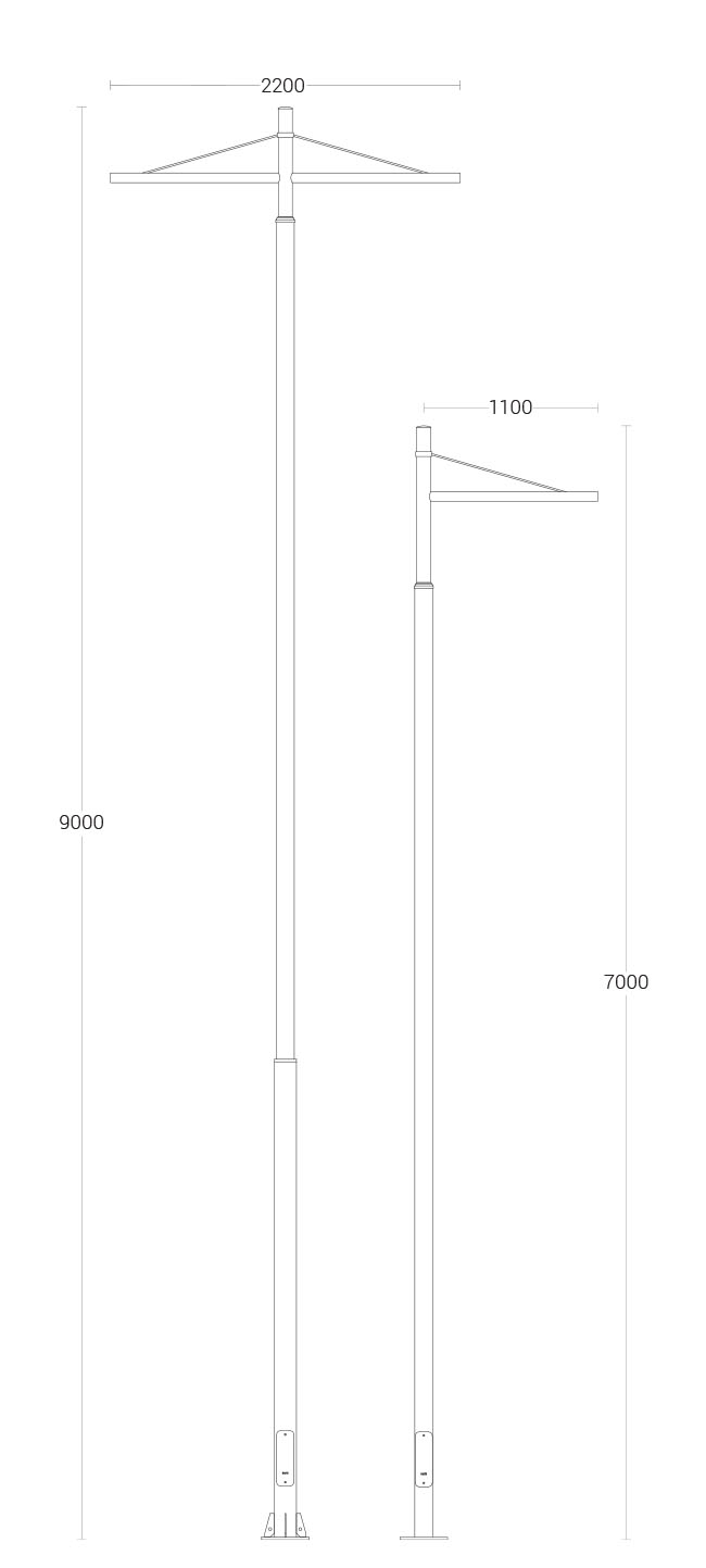 Marino - dimensional drawing