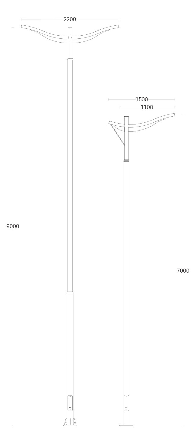 Neero - dimensional drawing