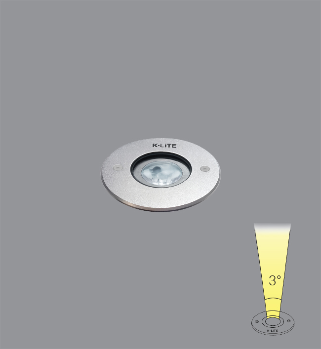 In-Ground Luminaire - 3D view