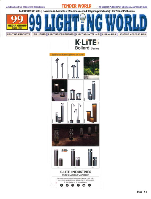 99 Lighting World - JULY 2022