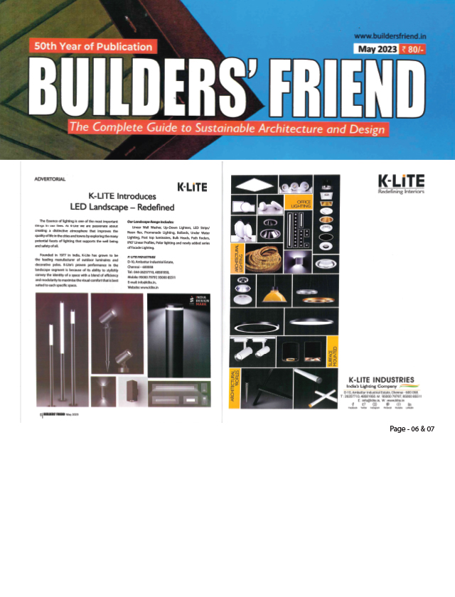 Builders Friend - May 2023