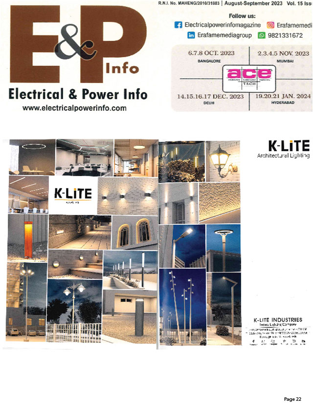 Electrical & Power Info Aug-Sep 2023