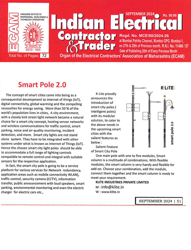 Indian Electrical Contractor & Trader- September-2024