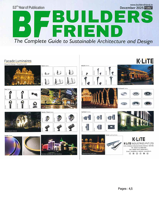 Builders Friend - December- 2025
