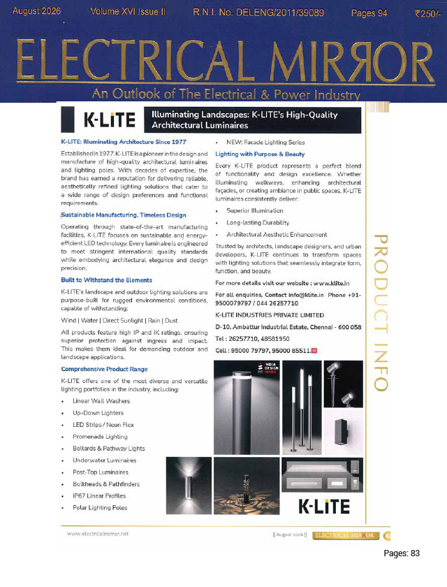 Electrical Mirror - August - 2026