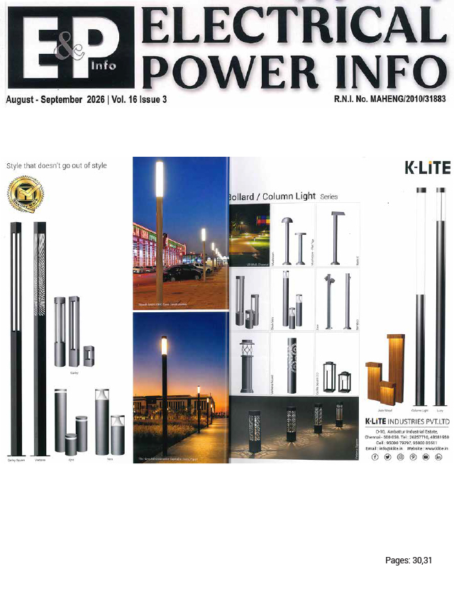 Electrical & Power Info - August - September - 2026