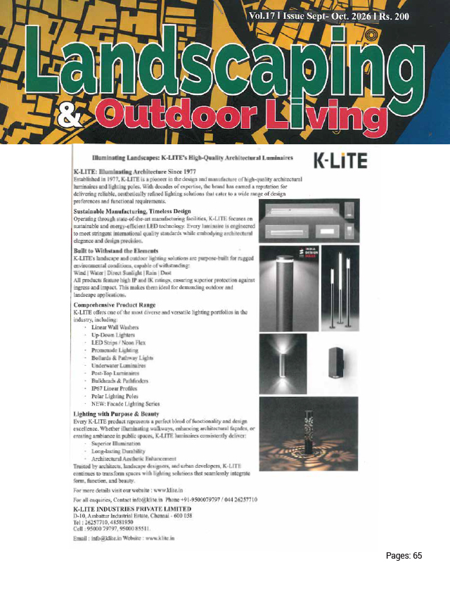Landscaping & Outdoor Living - September-October - 2026