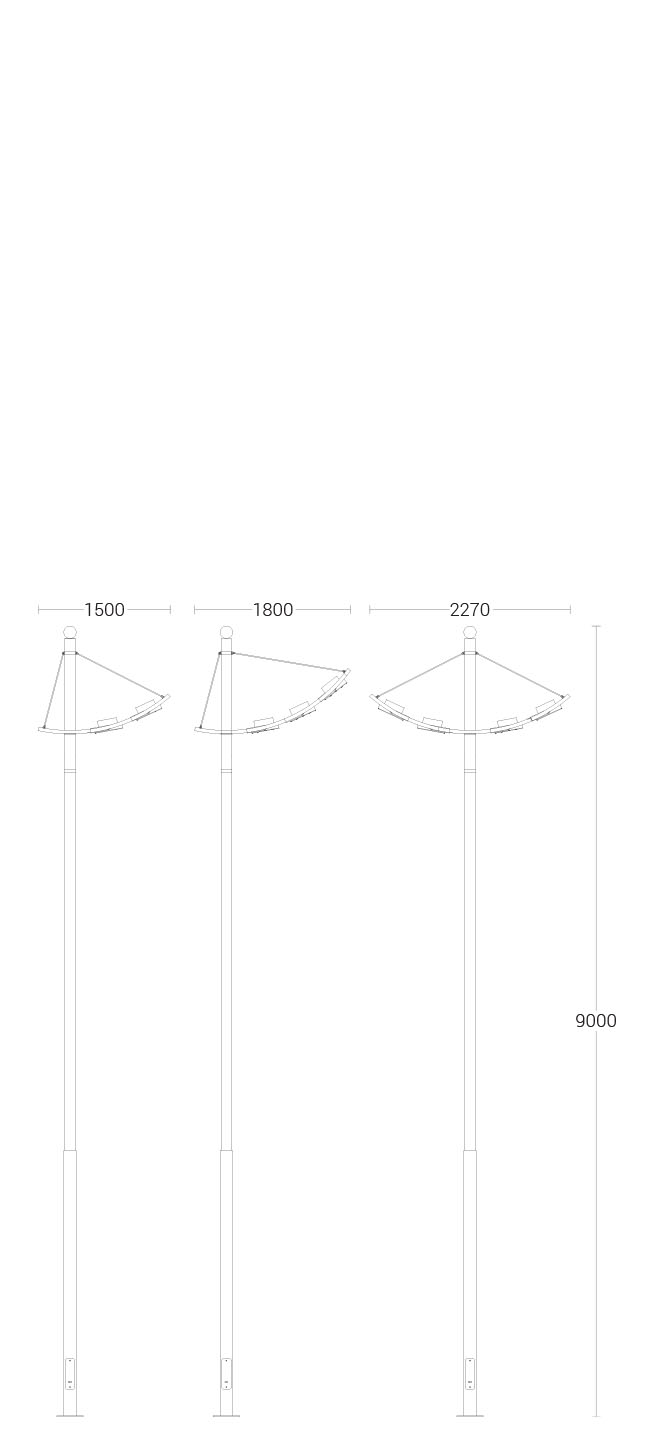 Street King Lighting Pole